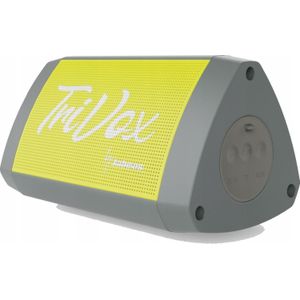 Jabees luidspreker Bluetooth Trivox 7w waterdicht Ip66 + Aux Radio Fm Microsd / grijs - geel / Sunshine
