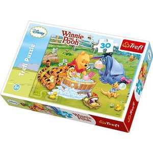 Trefl - Puzzles -  inch30 inch - Piglet is taking a bath / Disney Winnie the Pooh