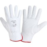 LAHTI PRO handschoenen gevoerd van huid koziej wit 11 inch (L251411P)