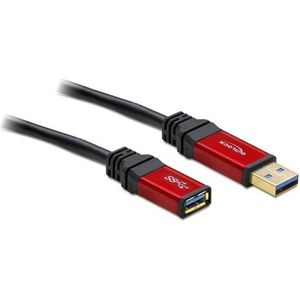 Delock USB3.0 Verl. A -> A St/Bu 5.00m Premium