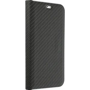 holster LUNA Book Carbon voor SAMSUNG A54 5G zwart