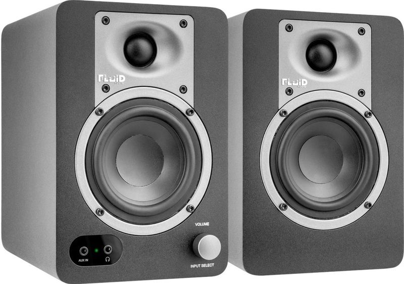 Fluid Audio - C35BT - Actieve Luidsprekers - Zwart - 3,5 Inch Drivers