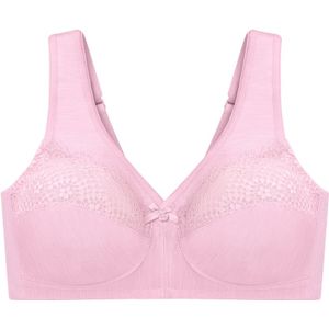GLAMORISE - Atmungsaktiver MagicLift-BH - Pink meliert Unterwäsche 1 ct Damen (44.19 € / 1 ct)