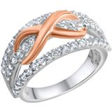 Zeeme - Ring 925/- Sterling Silber Zirkonia weiß Ringe 1 ct Damen (64.89 € / 1 ct)