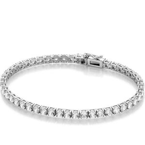 Giorgio Martello Milano - Armband Tennisarmband mit Zirkonia Steinen, Silber 925 Armbänder & Armreife 1 ct Silber Damen (248.99 € / 1 ct)
