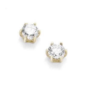 Luigi Merano - Ohrstecker mit Zirkonia, Gold 375 Ohrringe 1 ct Gold Damen (126.64 € / 1 ct)