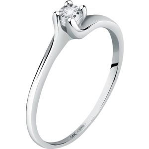 CHRIST - Damenring 375er Weißgold Ringe 1 ct (237.14 € / 1 ct)