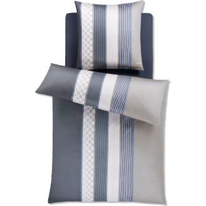 JOOP! - JOOP! Bettwäsche Cornflower Stripes 4069 deep coal - 09 1 ct Grau (167.39 € / 1 ct)