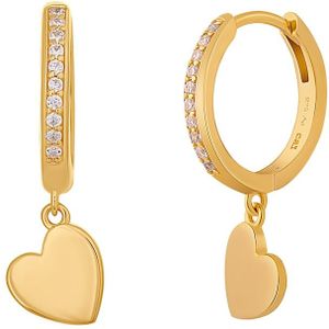 caï - Creolen 925/- Sterling Silber Zirkonia 1 ct Damen (68.99 € / 1 ct)