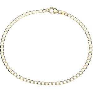 Luigi Merano - Armband Panzerkette, massiv, Gold 585 Armbänder & Armreife 1 ct Gold Damen (448.99 € / 1 ct)
