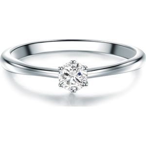 Trilani - Ring aus Sterling Silber in Silber mit Zirkonia Ringe 1 ct Damen (36.99 € / 1 ct)