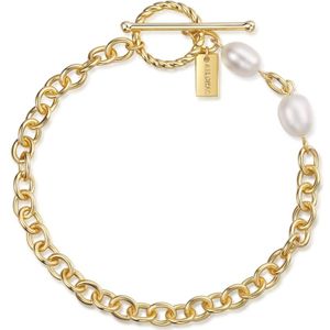 Ailoria - SHOUHEI Armband gold/weiße Perle Armbänder & Armreife 1 ct Damen (138.99 ��€ / 1 ct)