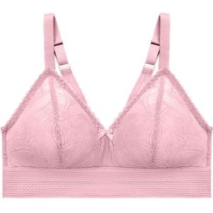 GLAMORISE - Bramour Gramercy Spitzen-Bralette de luxe - Mauve Unterwäsche 1 ct Damen (31.49 € / 1 ct)