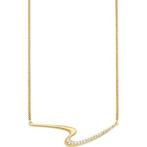 caï - Collier 925/- Sterling Silber Topas Ketten 1 ct Damen (47.5 € / 1 ct)