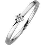 Orolino - Ring 750/- Gold Brillant weiß 0,05ct. Ringe 1 ct Damen (438.99 € / 1 ct)