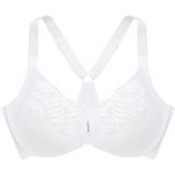 GLAMORISE - WonderWire-Vorderverschluss-BH mit T-Rücken - Weiss Unterwäsche 1 ct Damen (58.89 € / 1 ct)
