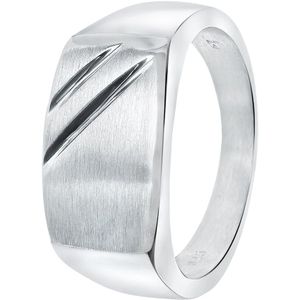 Lucardi - Ringe 925 Silber - silbern Herrenschmuck 1 ct Herren (55.99 € / 1 ct)