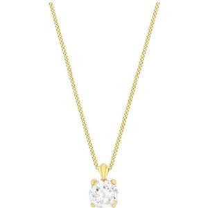 Lucardi - Halskette 9 carat Ketten 1 ct Damen (175.99 € / 1 ct)