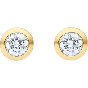 Jette - Ohrstecker 925er Silber Ohrringe 1 ct Damen (79.89 € / 1 ct)