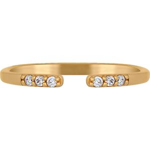 caï - Caï Damen-Damenring 925er Silber 6 Zirkonia 56 32016384 Ringe 1 ct (33.9 € / 1 ct)