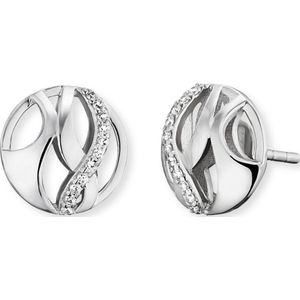 Engelsrufer - Ohrstecker 925er Silber rhodiniert Ohrringe 1 ct Damen (57.19 € / 1 ct)