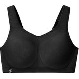 GLAMORISE - Nahtloser Sport-BH für hohe Belastung - Schwarz Unterwäsche 1 ct Damen (58.55 € / 1 ct)