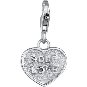 Elli - Charm Herz Anhänger 925 Sterling Silber Charms & Kettenanhänger 1 ct Damen (29.99 € / 1 ct)