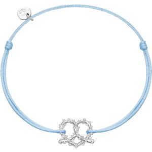 Glanzstücke München - Armband Herz-Breze aus Sterling Silber in Silber Armbänder & Armreife 1 ct Damen (38.24 € / 1 ct)