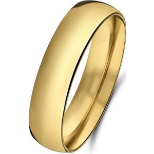 Lucardi - Ring Stahl Ringe 1 ct Damen (15.99 € / 1 ct)
