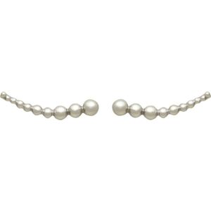 Gemshine - Ohrringe 'BUBBLES' 1 ct Grau Damen (39.89 € / 1 ct)