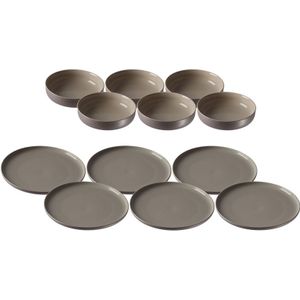 Ritzenhoff & Breker - Jasper Teller und Schalenset 12er Set Geschirr 1 ct (155.49 € / 1 ct)