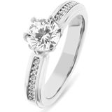 Jette - Damenring 925er Silber Ringe 1 ct (99.89 € / 1 ct)