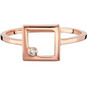 caï - Ring 925/- Sterling Silber Zirkonia weiß Ringe 1 ct Damen (33.9 € / 1 ct)