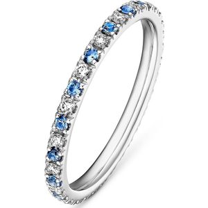 GUIA - Damenring 585er Weißgold Ringe 1 ct (1030.39 € / 1 ct)