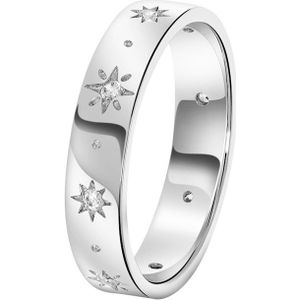 Lucardi - Ringe 925 Silber - silbern Herrenschmuck 1 ct Damen (31.99 € / 1 ct)