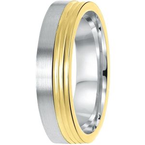 Lucardi - Silberner Freundschaftsring für Herren ,,Bilbao" Herrenschmuck 1 ct (84.99 € / 1 ct)