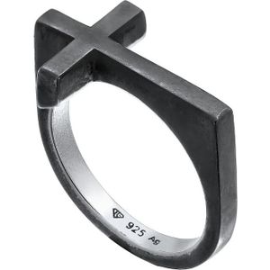 KUZZOI - Herren Kreuz Modern Schlicht 925 Silber Herrenschmuck 1 ct (89.99 € / 1 ct)