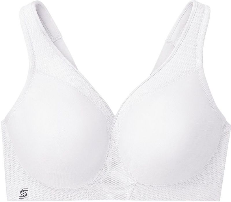 GLAMORISE - Nahtloser MagicLift-Sport-BH - Weiss Unterwäsche 1 ct Damen (48.35 € / 1 ct)