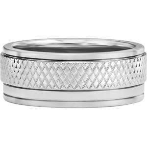Fossil - Herrenring Edelstahl Ringe 1 ct (57.19 € / 1 ct)