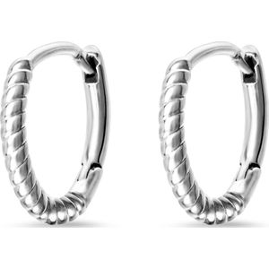 FAVS - Creolen 925er Silber Ohrringe 1 ct Damen (49.89 € / 1 ct)