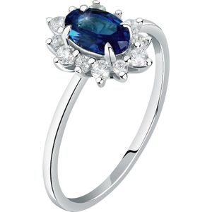 Live Diamond - Damenring 375er Weißgold, recycelt Ringe 1 ct (469.99 € / 1 ct)