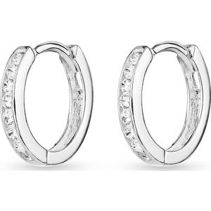 FAVS - Creolen 925er Silber Ohrringe 1 ct Damen (67.91 € / 1 ct)