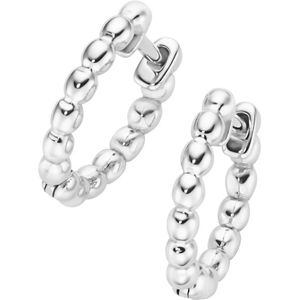 Luigi Merano - Creolen in Kugel-Design, Gold 375 1 ct Silber Damen (238.99 € / 1 ct)