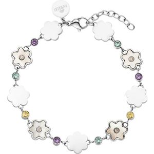 Purelei - Armband Flowering mit Blüten und Zirkoniasteinen Armbänder & Armreife 1 ct Damen (39.99 € / 1 ct)