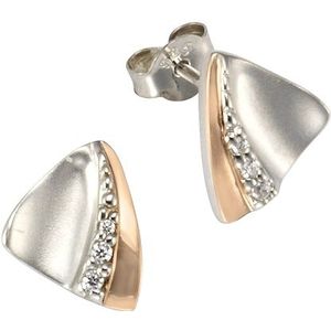 Zeeme - Ohrringe 925/- Sterling Silber Zirkonia weiß 1 ct Damen (33.9 € / 1 ct)