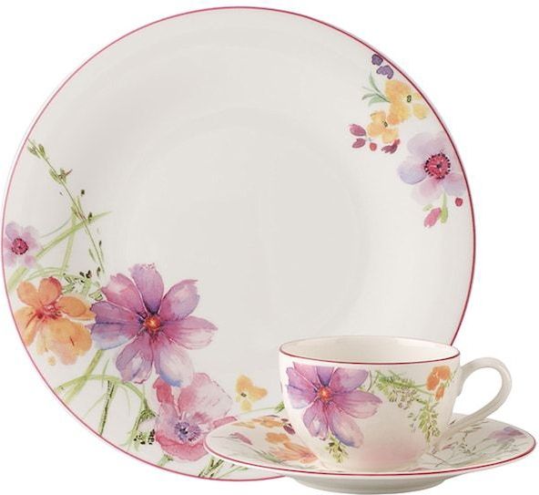 Villeroy & Boch - Kaffee Set 18tlg. Mariefleur Basic Geschirr 1 ct (364.79 € / 1 ct)