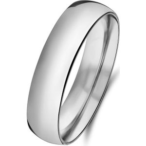 Lucardi - Ring Stahl Ringe 1 ct Damen (15.99 € / 1 ct)