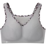 GLAMORISE - Sport-Bustier mit bestem Halt - Grau Unterwäsche 1 ct Damen (51.89 € / 1 ct)