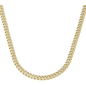 Luigi Merano - Kette Panzerkette, enge Gliederung, Gold 585 Ketten 1 ct Gold Damen (2158.99 € / 1 ct)