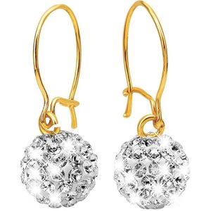 Lucardi - Ohrringe 585 Gold - goldfarbig 1 ct Damen (79.99 € / 1 ct)